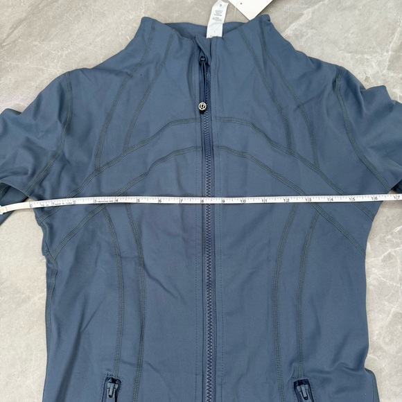 Women’s Define Zipper Jacket Ambika Collection Spandex Form Fitting Yoga Size 8 - Picture 15 of 16